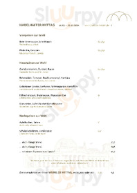 Habel Am Reichstag menu