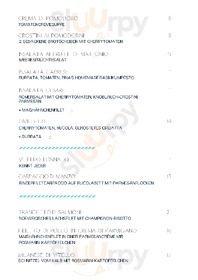 Petrocelli's Bar menu