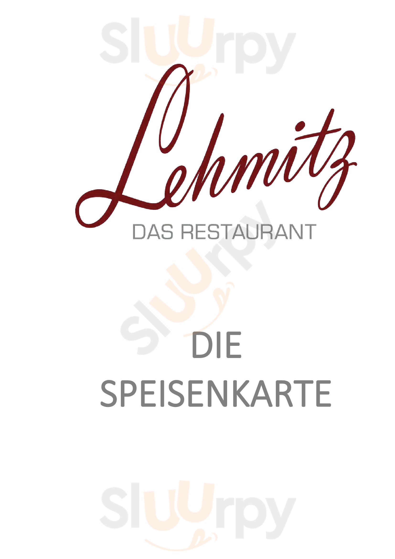 Lehmitz Weinstuben Hamburg Menu - 1
