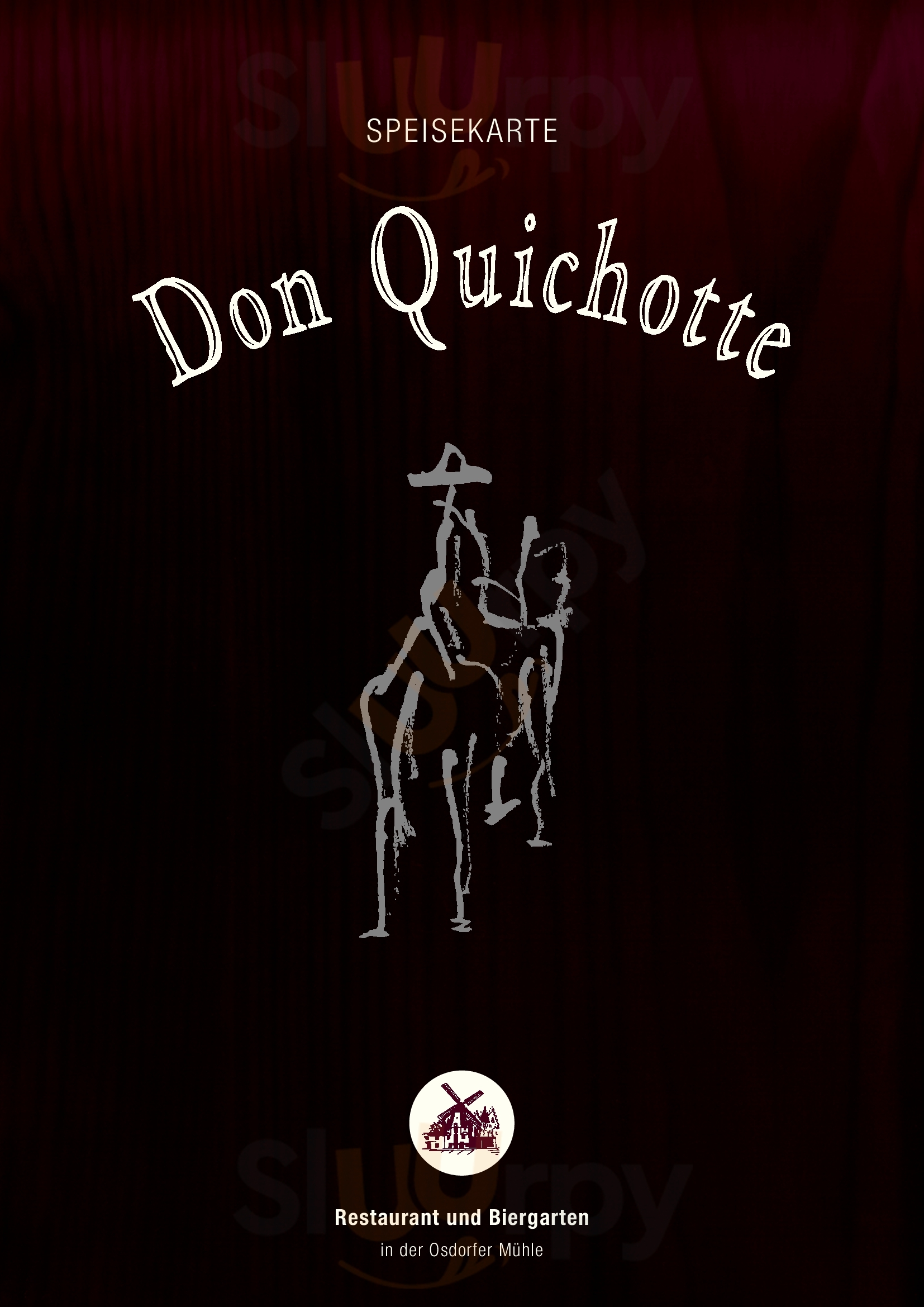 Don Quichotte Hamburg Menu - 1