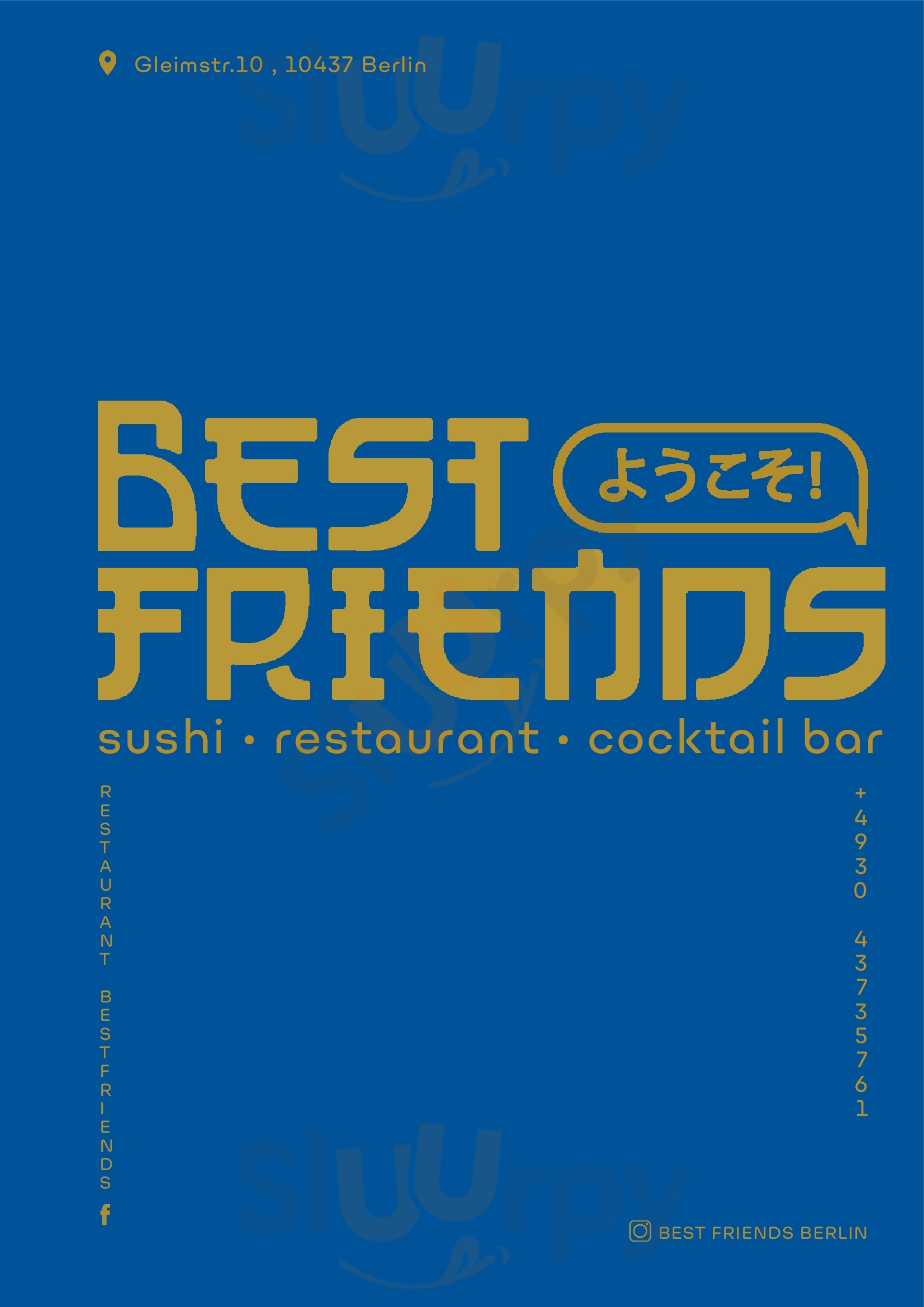 Restaurant Best Friends Berlin Menu - 1