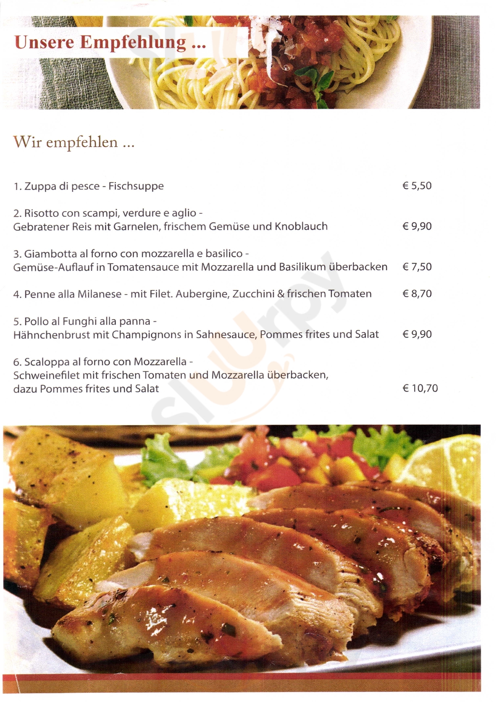 Il Castello Berlin Menu - 1