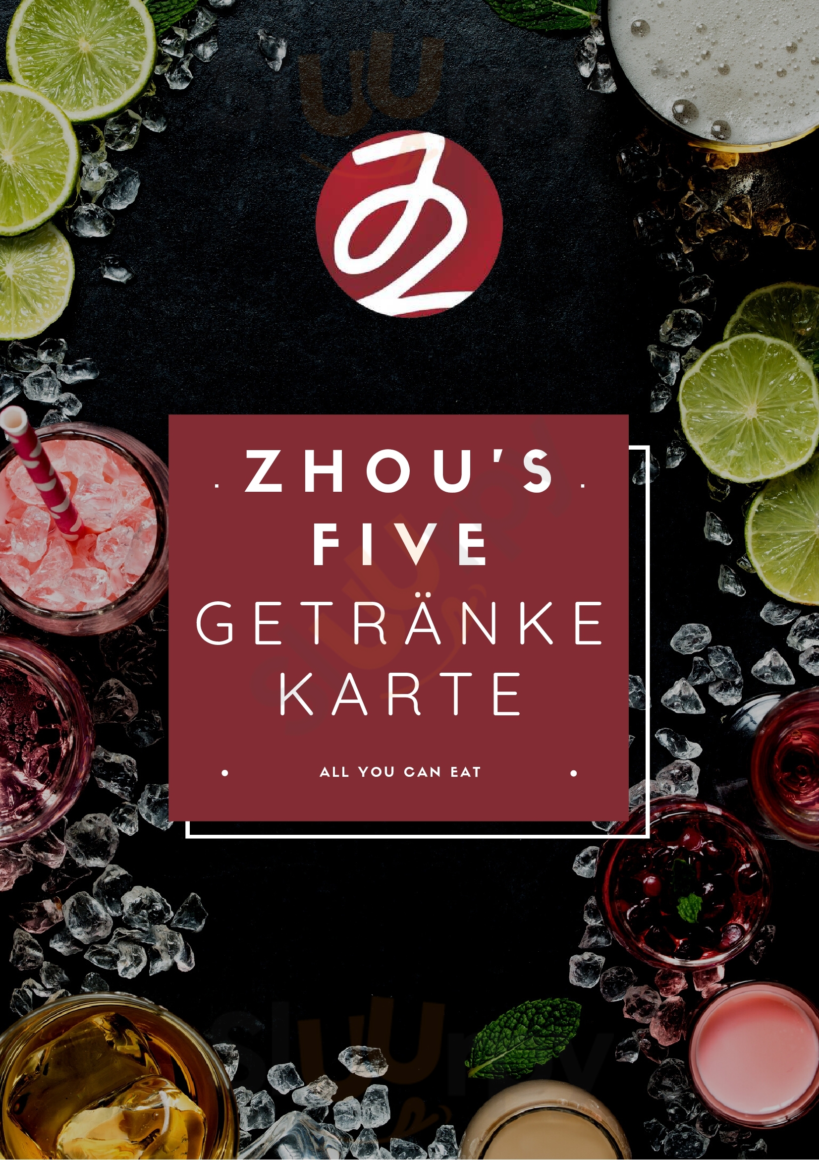 Zhou's Five Berlin Menu - 1