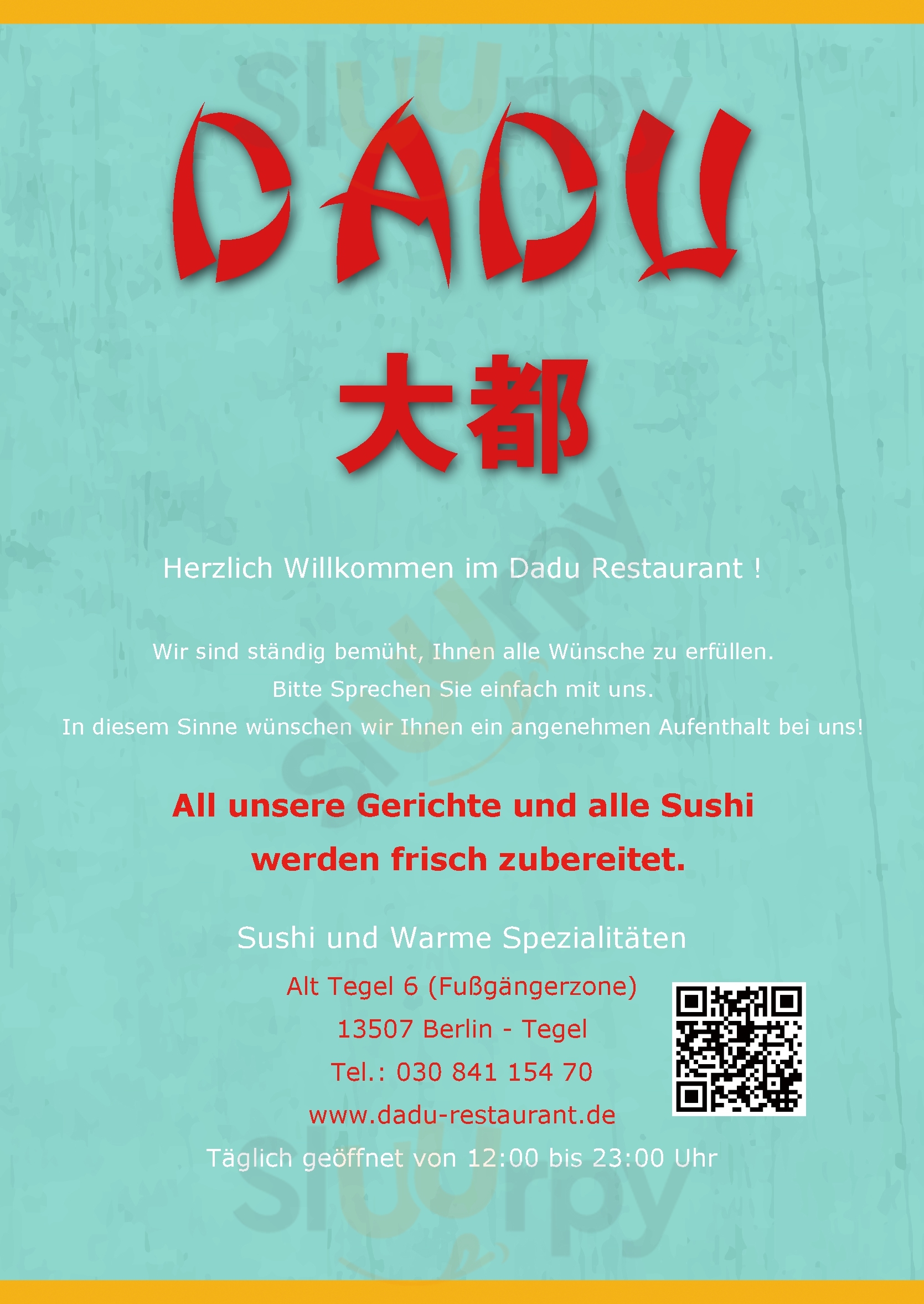 Dadu Berlin Menu - 1