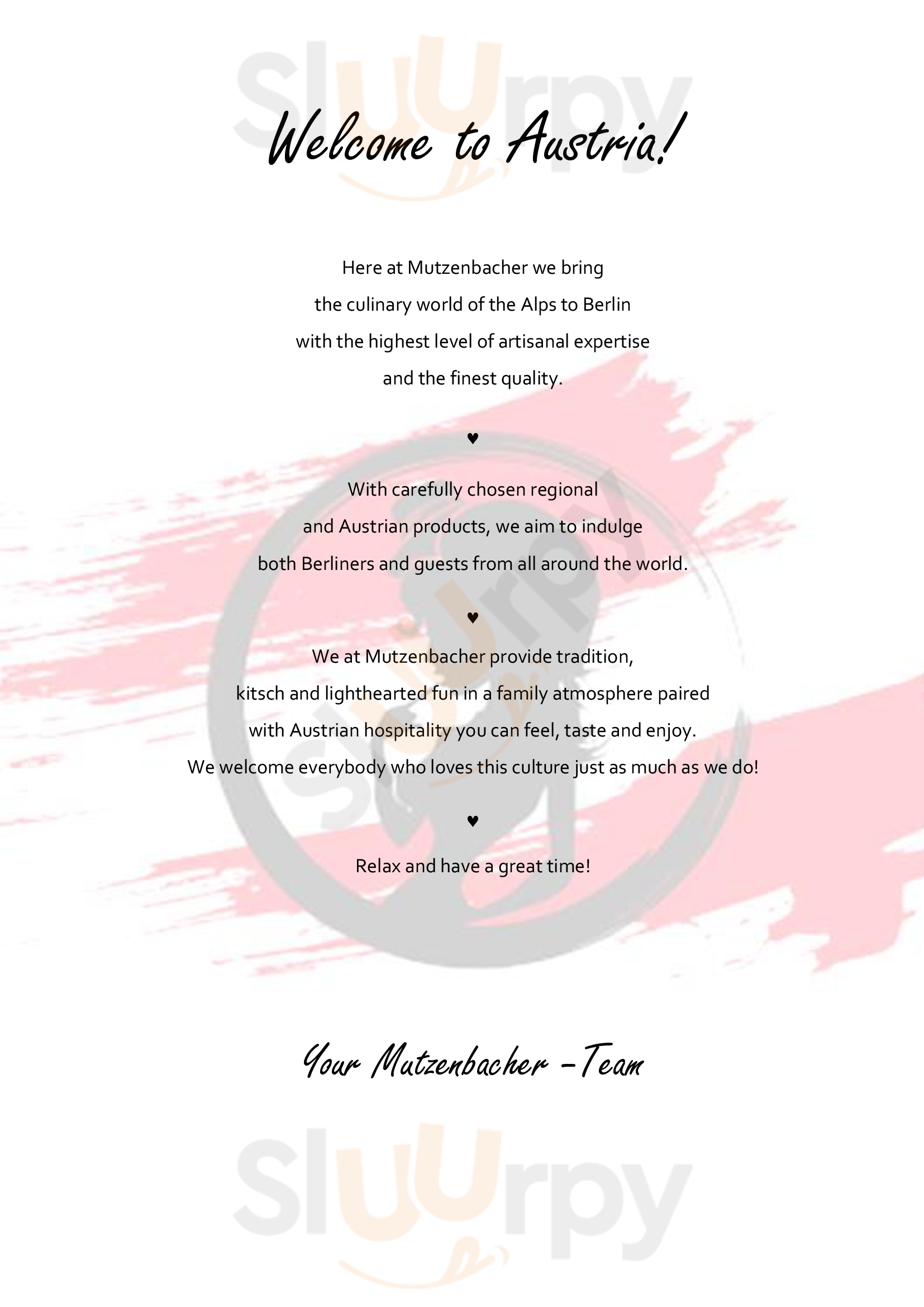 Mutzenbacher Esskultur Am Berg Berlin Menu - 1