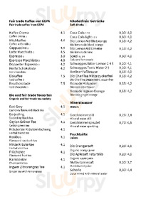 Bistro Grenzfall menu