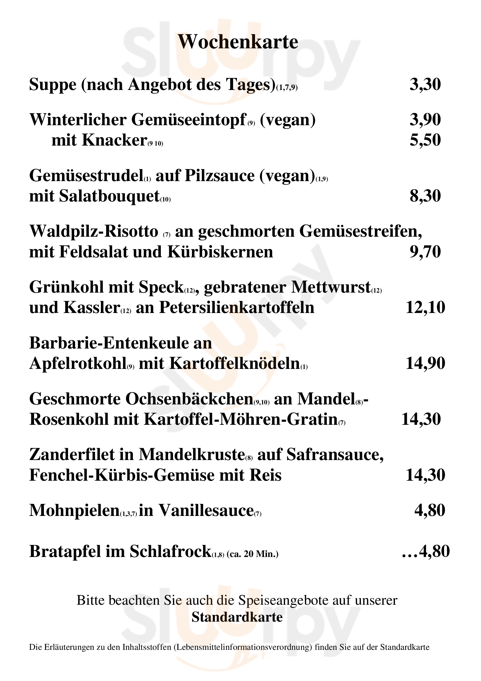 Cafe Gri Gri Berlin Menu - 1