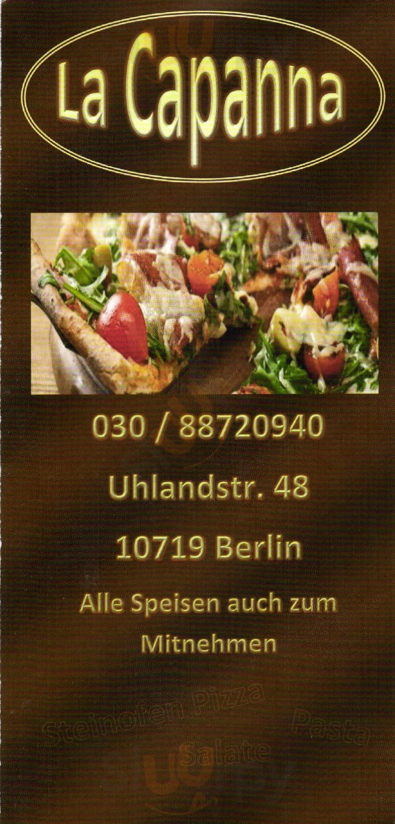 Domino's Pizza Berlin Wilmersdorf Berlin Menu - 1