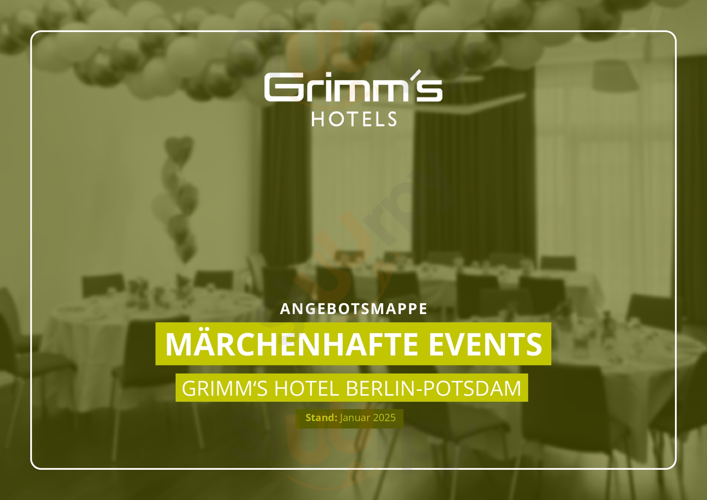 Tischlein Deck' Dich Berlin Berlin Menu - 1