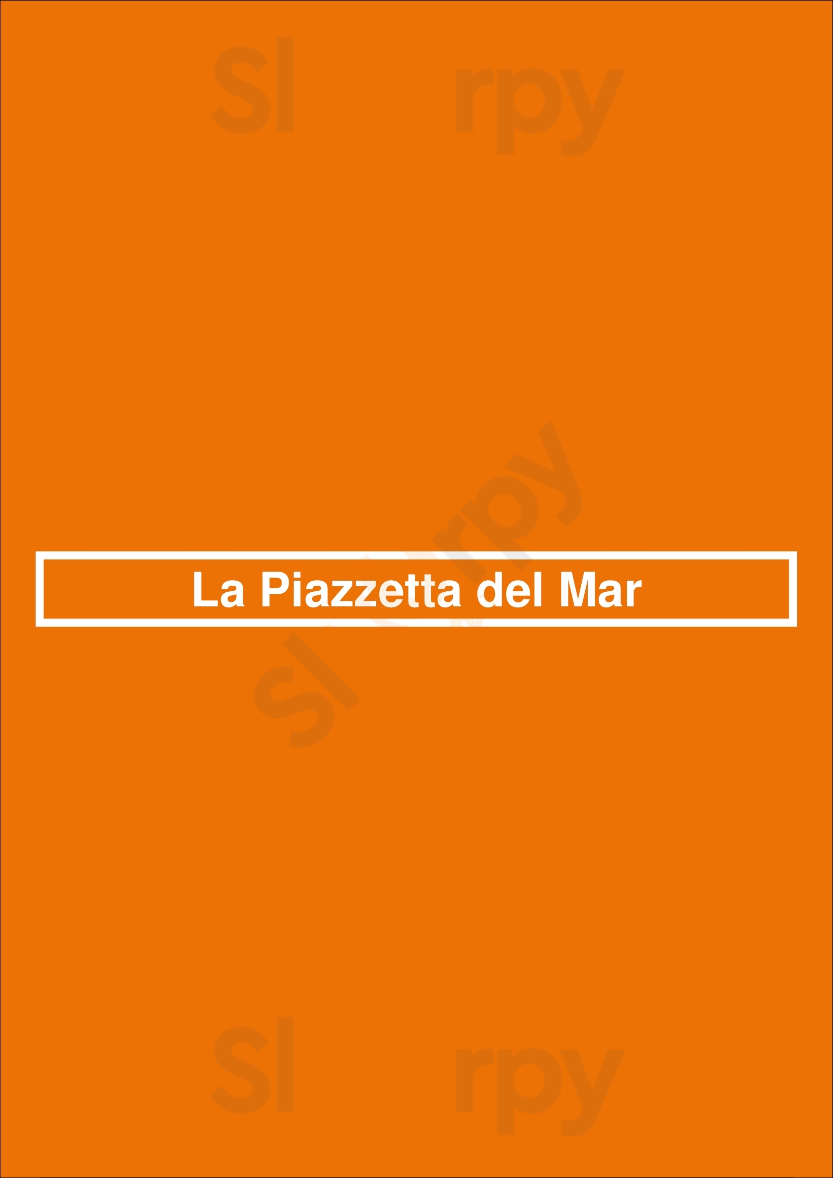 La Piazzetta Del Mar Los Cristianos Menu - 1