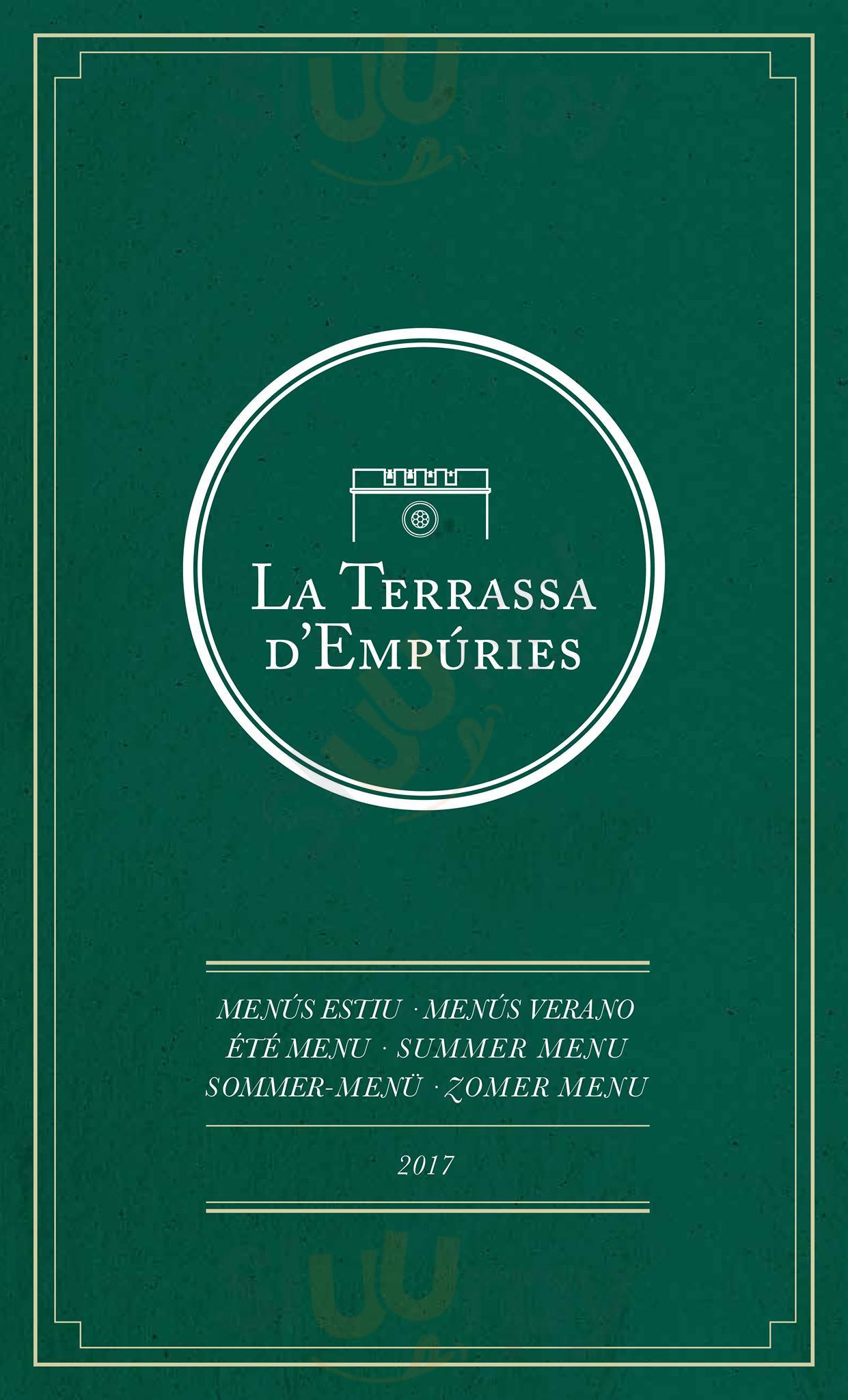 La Terrassa D'empúries L'Escala Menu - 1