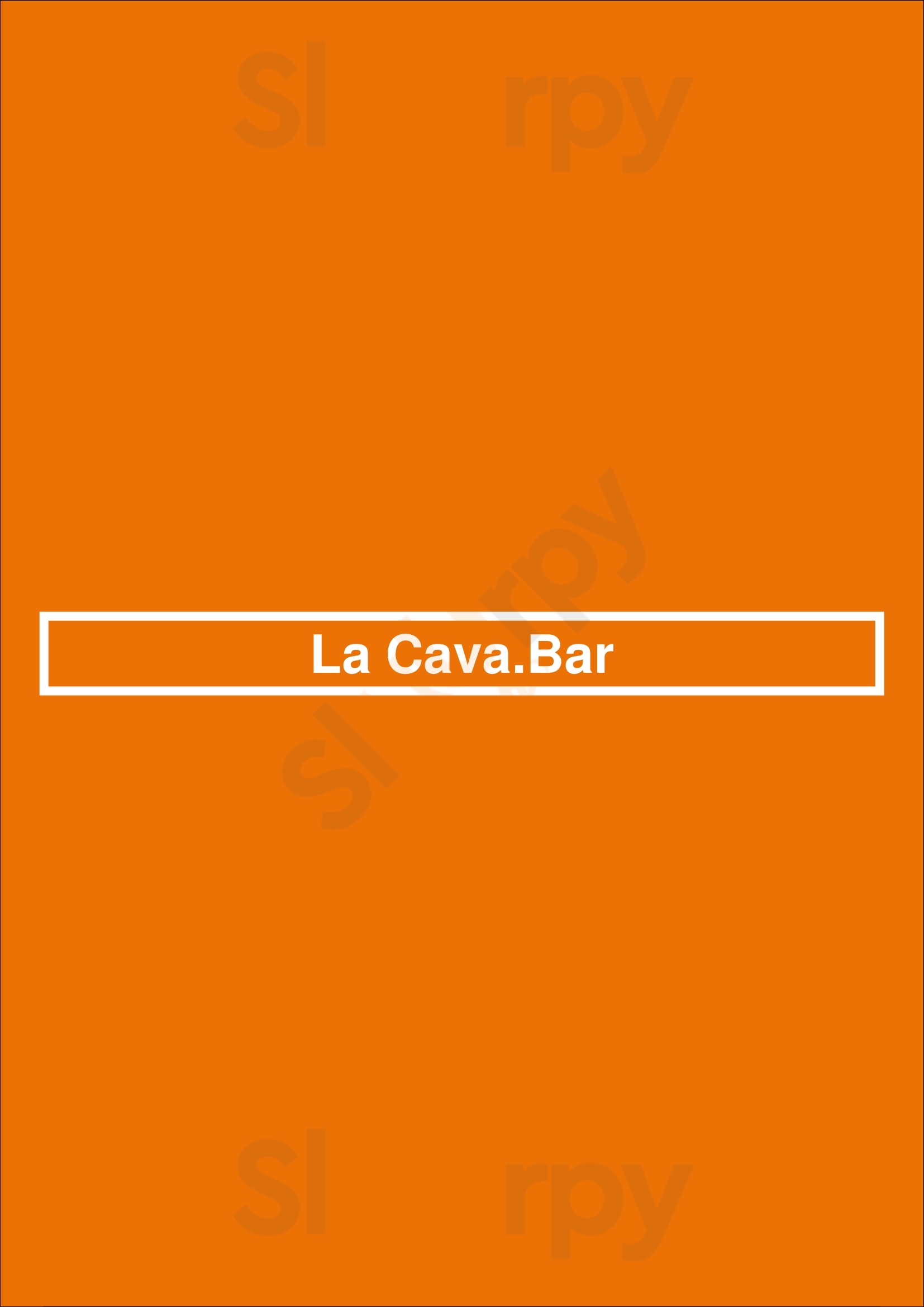 La Cava.bar Sevilla Menu - 1