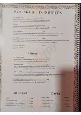 Enjoy It Restaurant I Bar menu