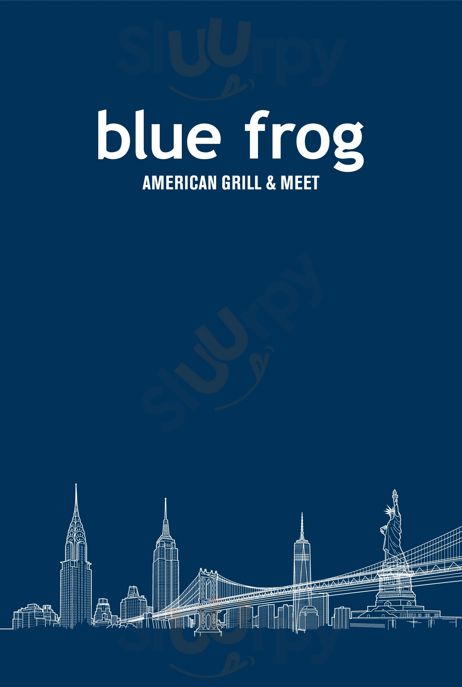 Blue Frog Valencia Menu - 1