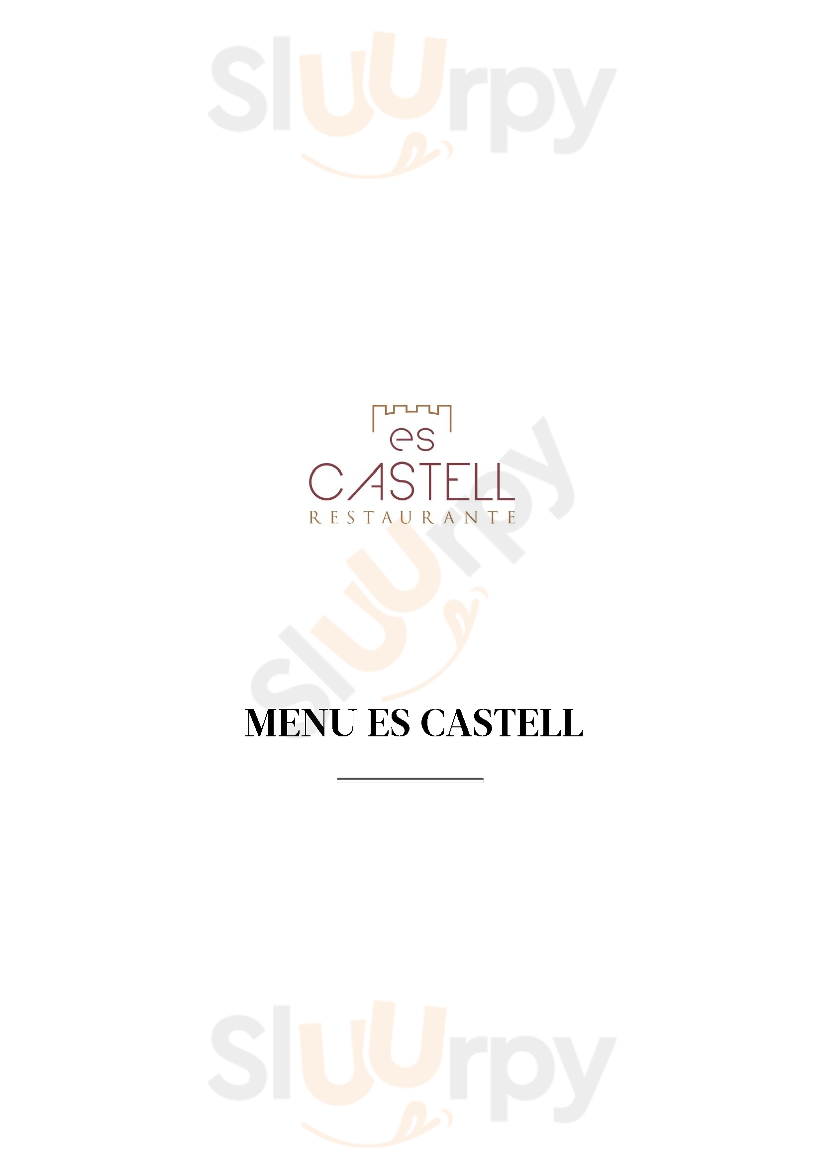 Es Castell Palma de Mallorca Menu - 1