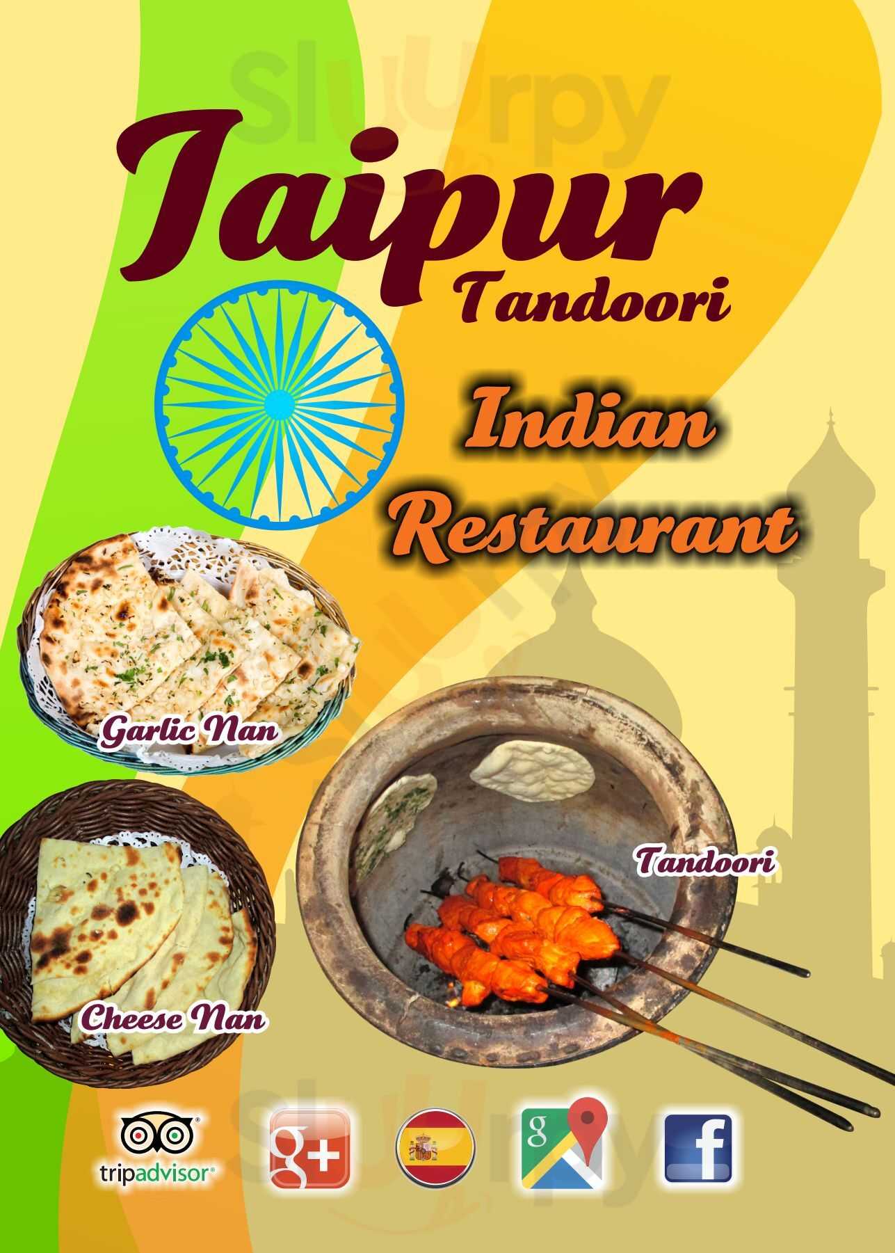 Jaipur Tandoori Palma de Mallorca Menu - 1