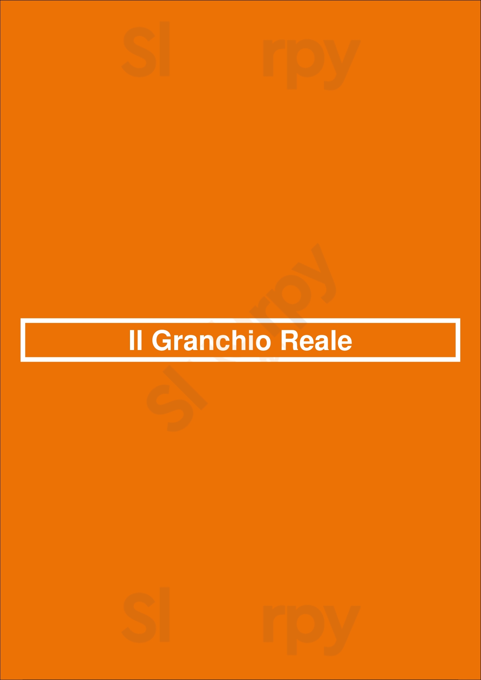 Il Granchio Reale Marbella Menu - 1