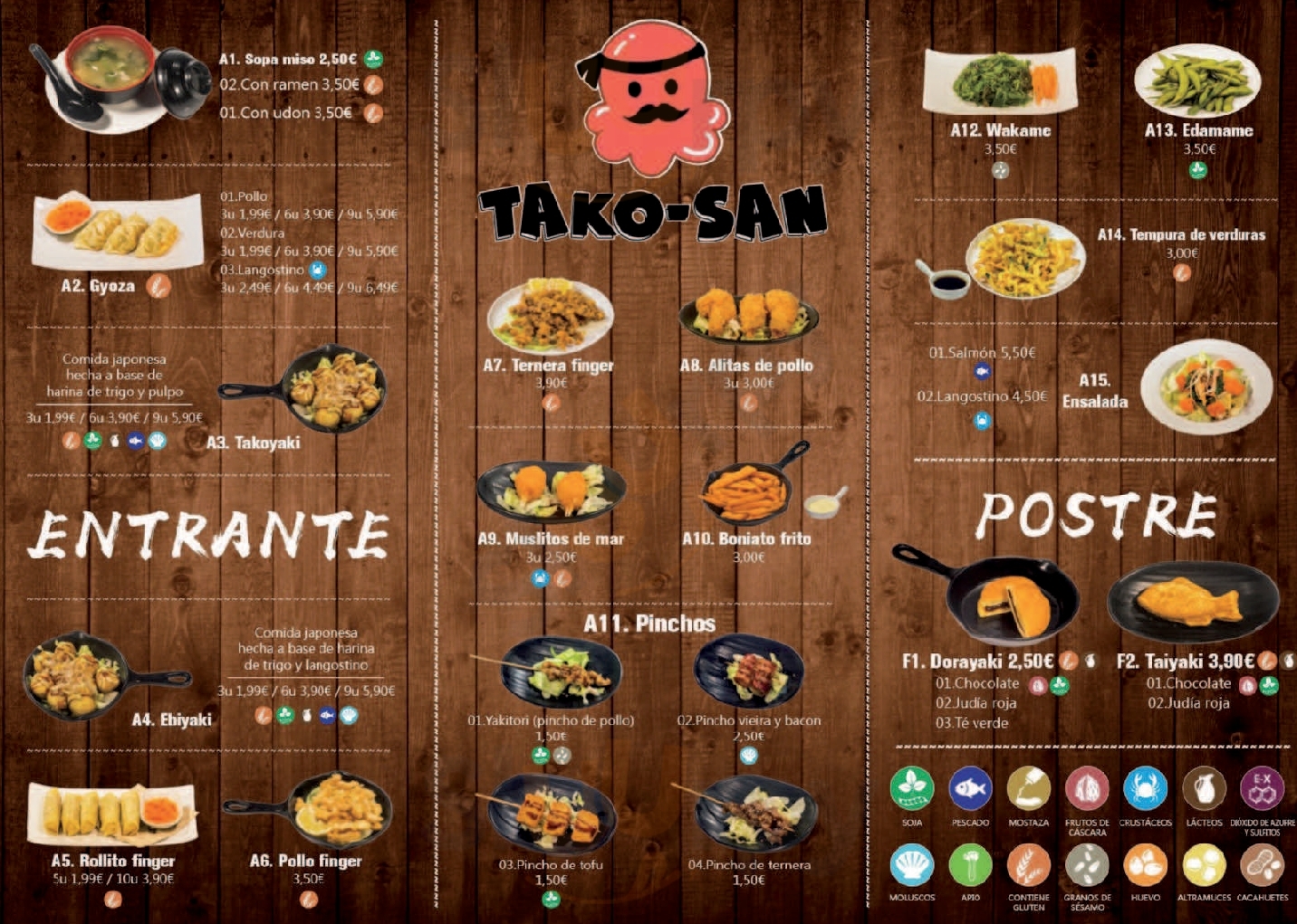 Tako-san Palma de Mallorca Menu - 1