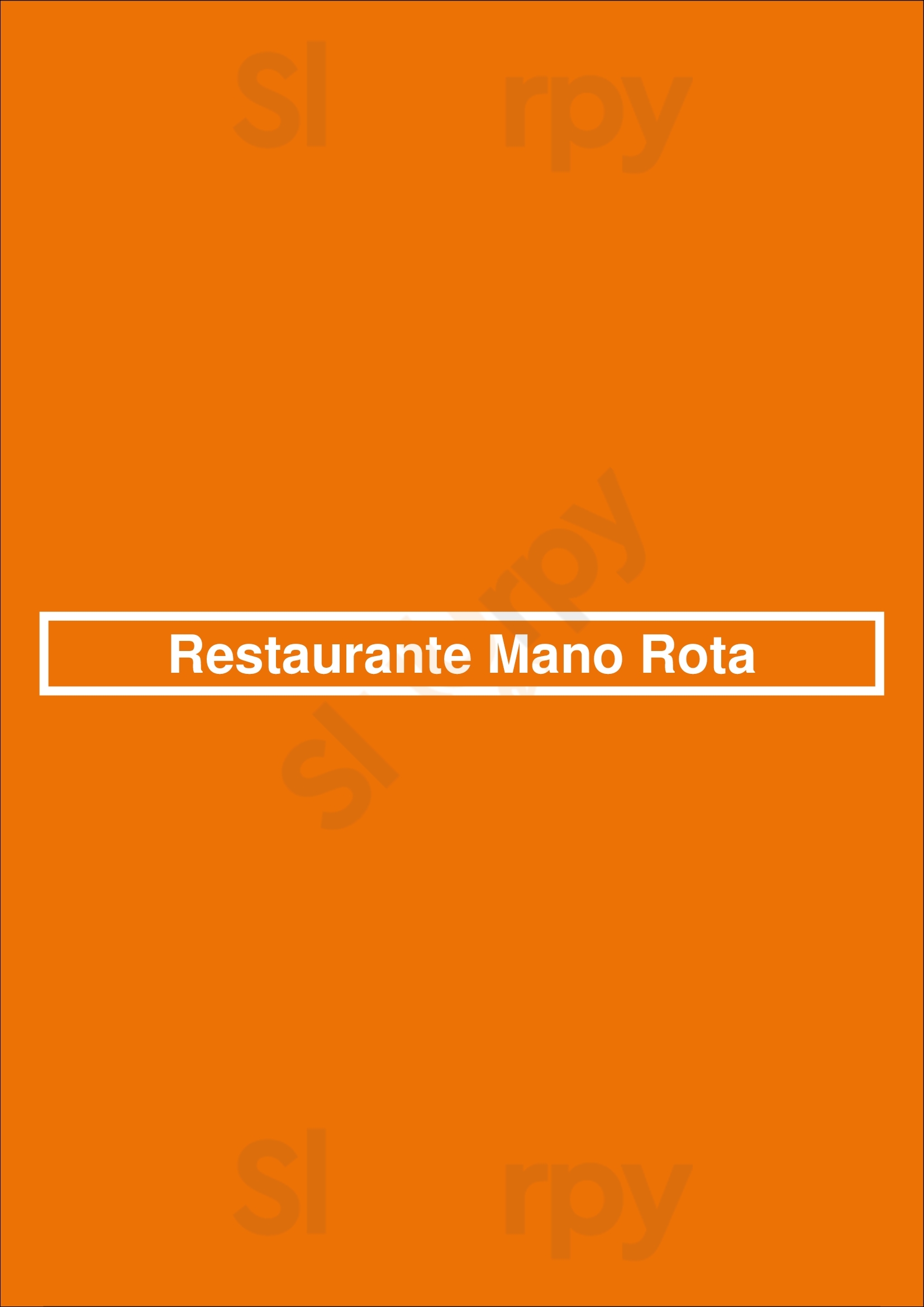 Mano Rota Restaurante En Barcelona Fusion Cocina Japonesa Y Peruana Barcelona Menu - 1