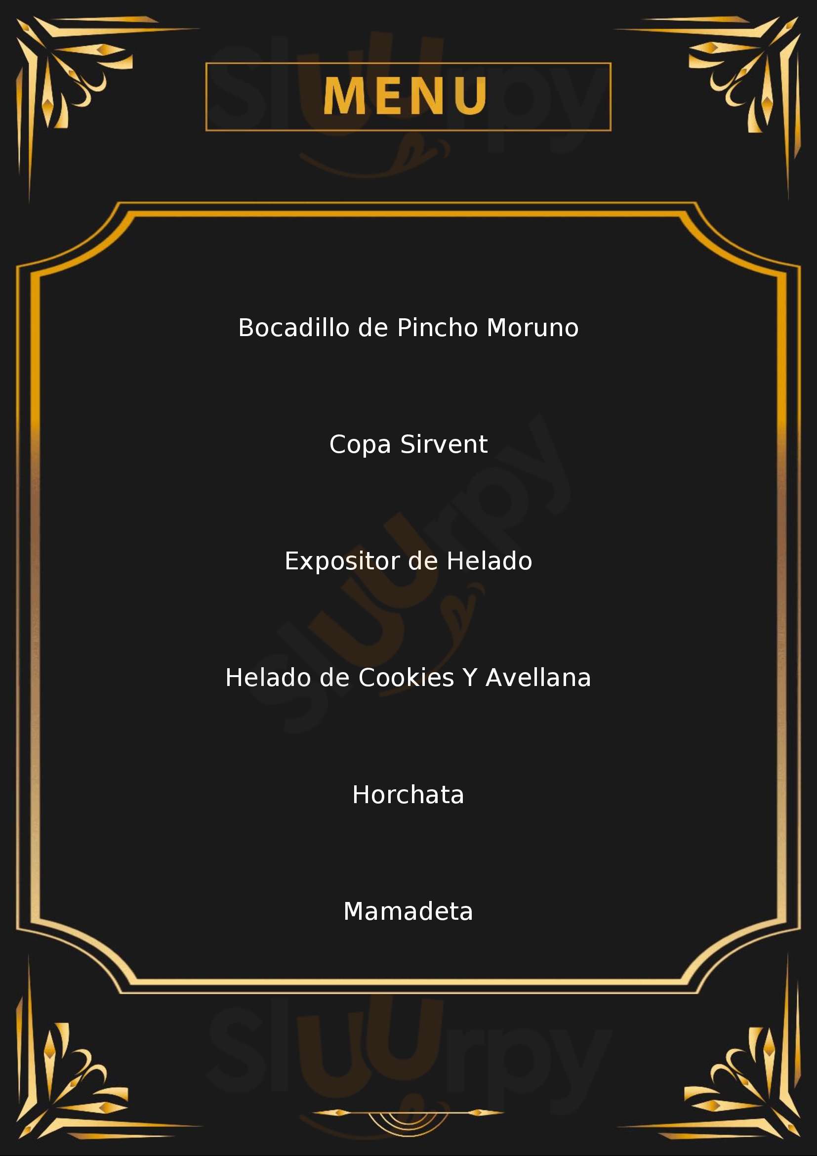 Turrones & Helados Sirvent Tarragona Menu - 1