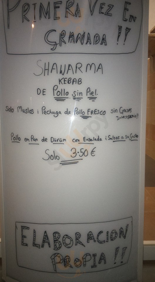 Menú principal - 3en1 Kebab Burger Pizza