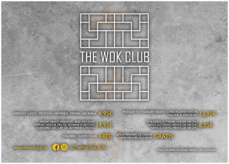 Parpadeo saber Peticionario The Wok Club, Las Palmas de Gran Canaria - Ver menú, reseñas y verificar  los precios