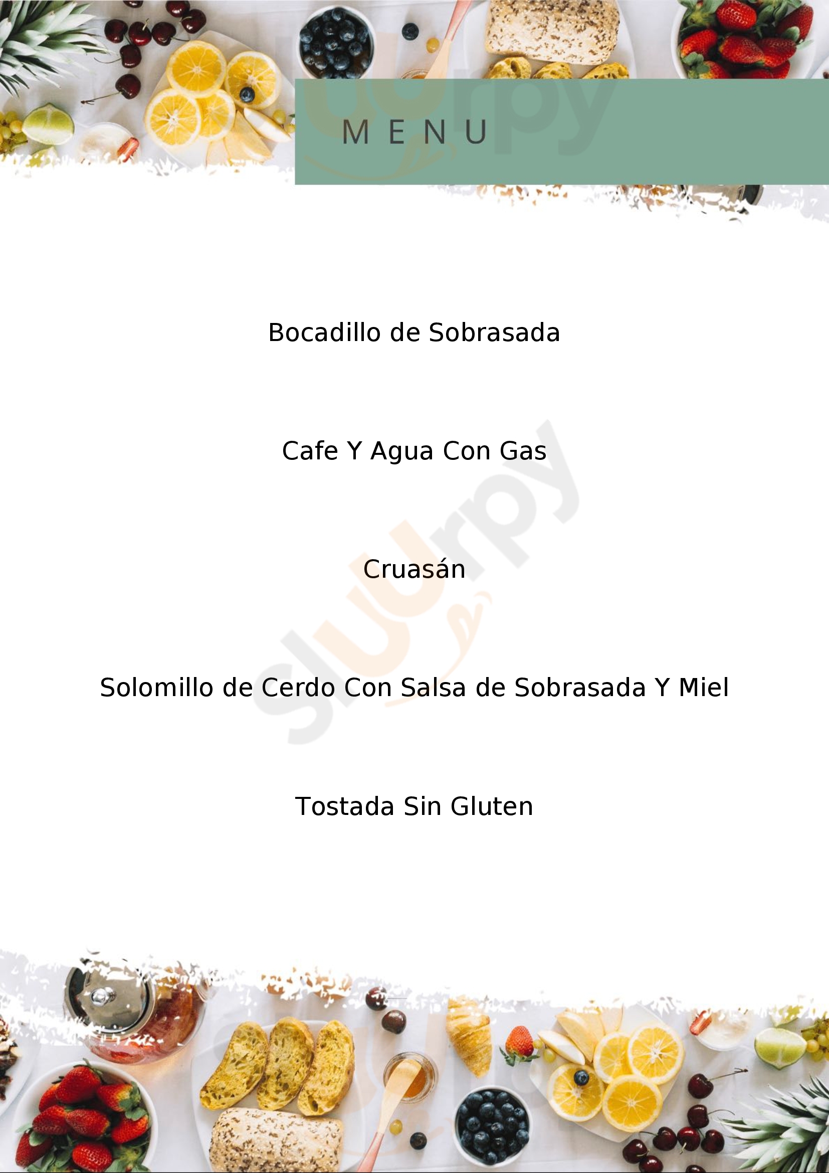 El Meollo Palma de Mallorca Menu - 1