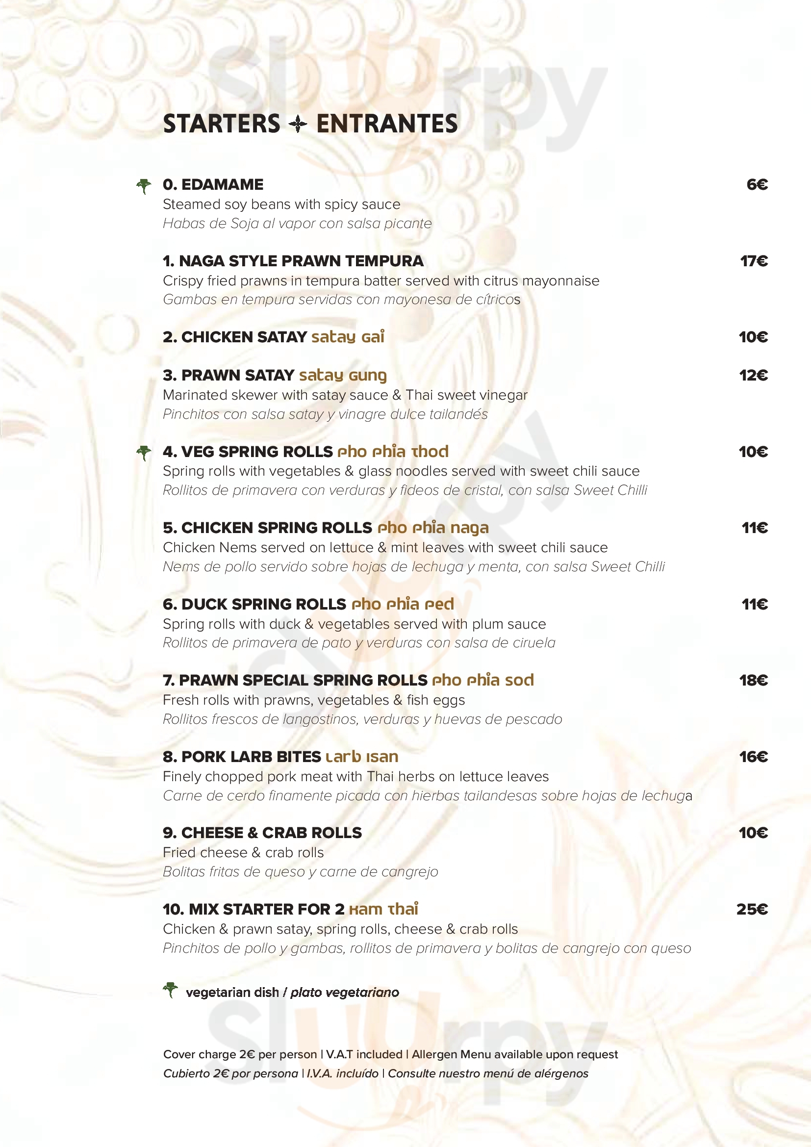 Naga Puerto Banús Menu - 1