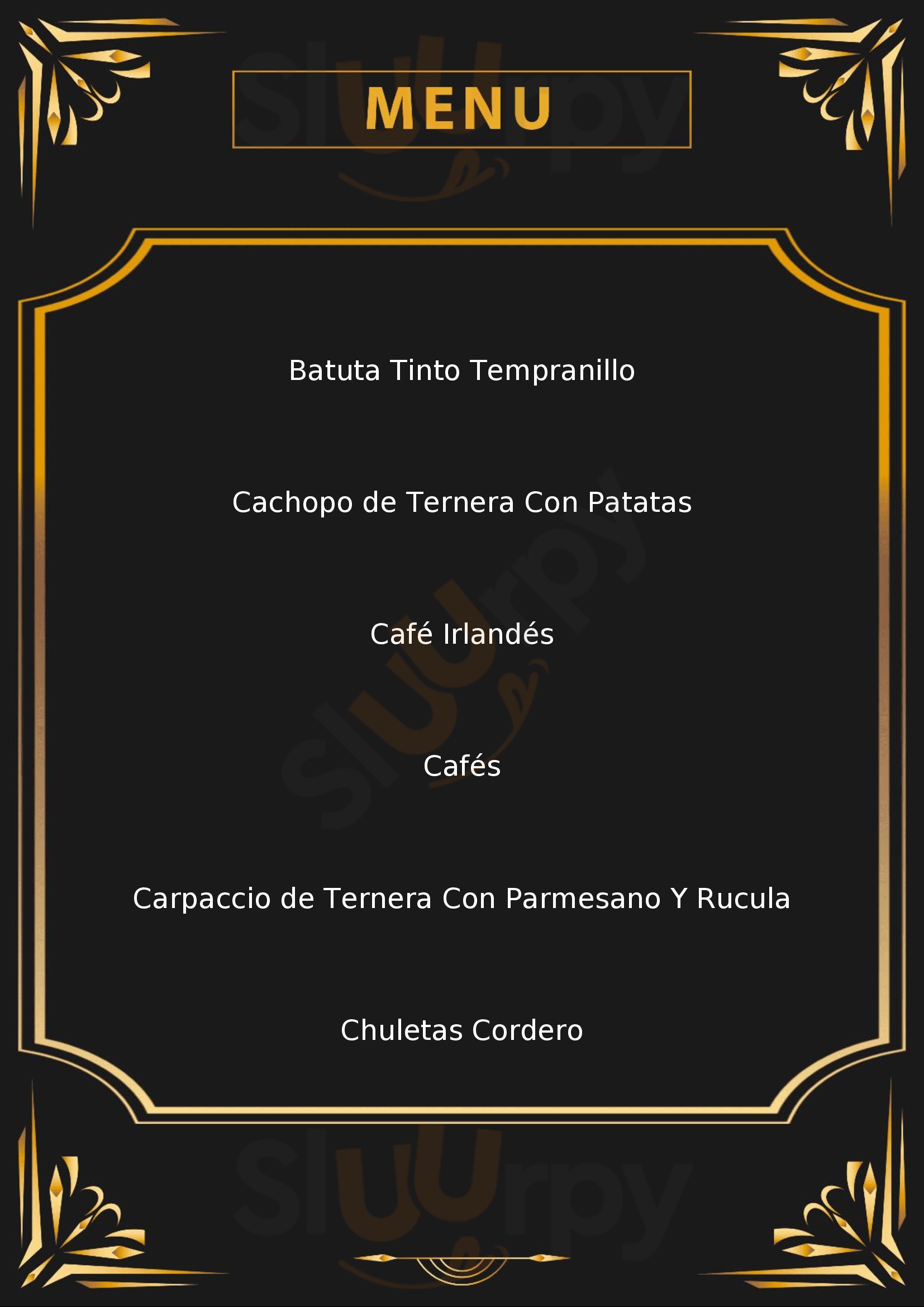 La Buganvilla Zaragoza Menu - 1