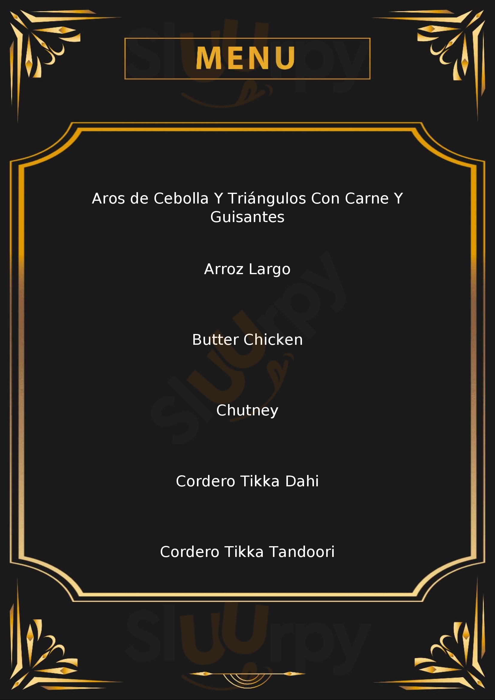 Jaipur Palma de Mallorca Menu - 1