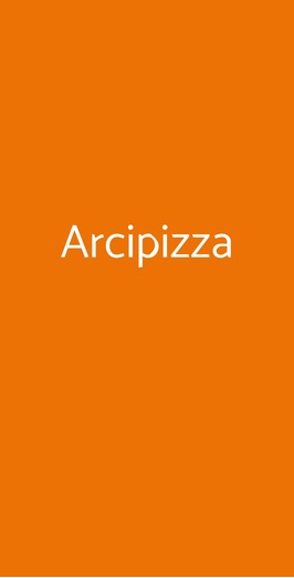 Arcipizza, Matera