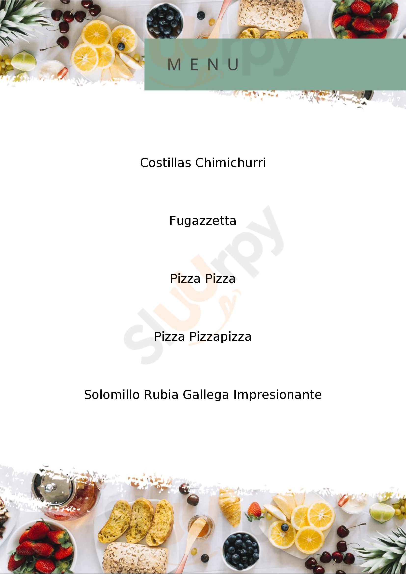 Ché Cocina Argentina Sevilla Menu - 1