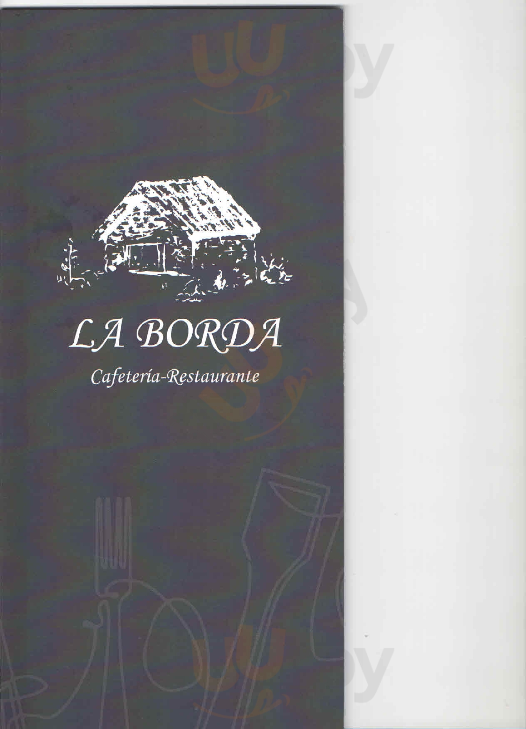 La Borda Zaragoza Menu - 1