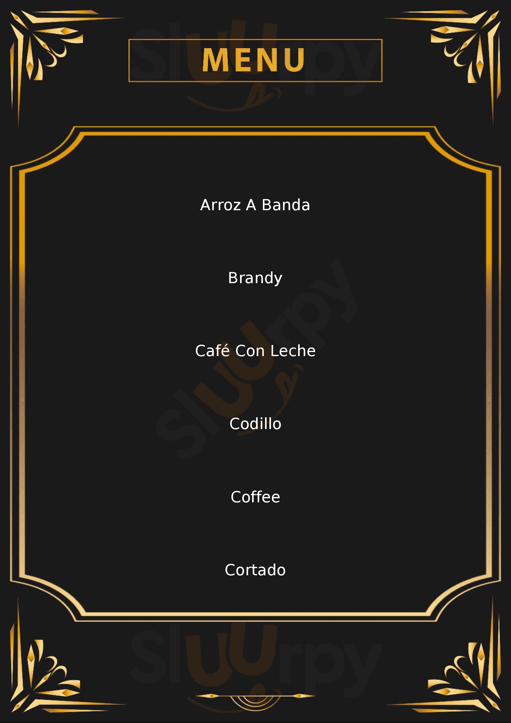 Volanú Café Alicante Menu - 1