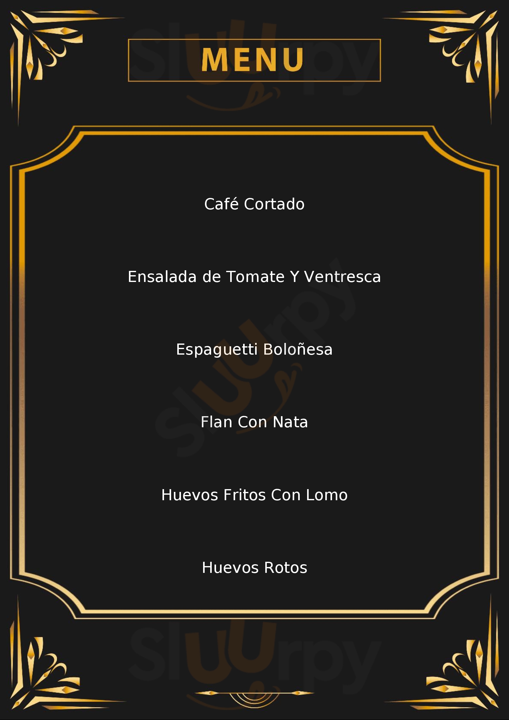 La Taberna De Luisan Zaragoza Menu - 1