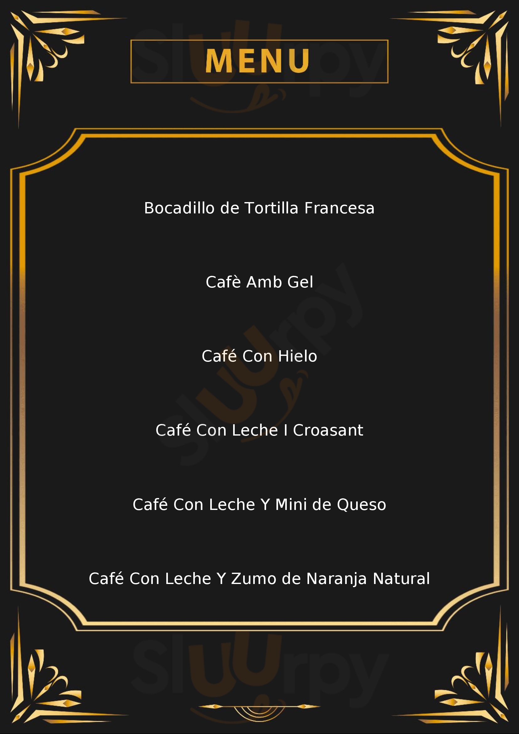 Pdepa Bakery Blanes Blanes Menu - 1