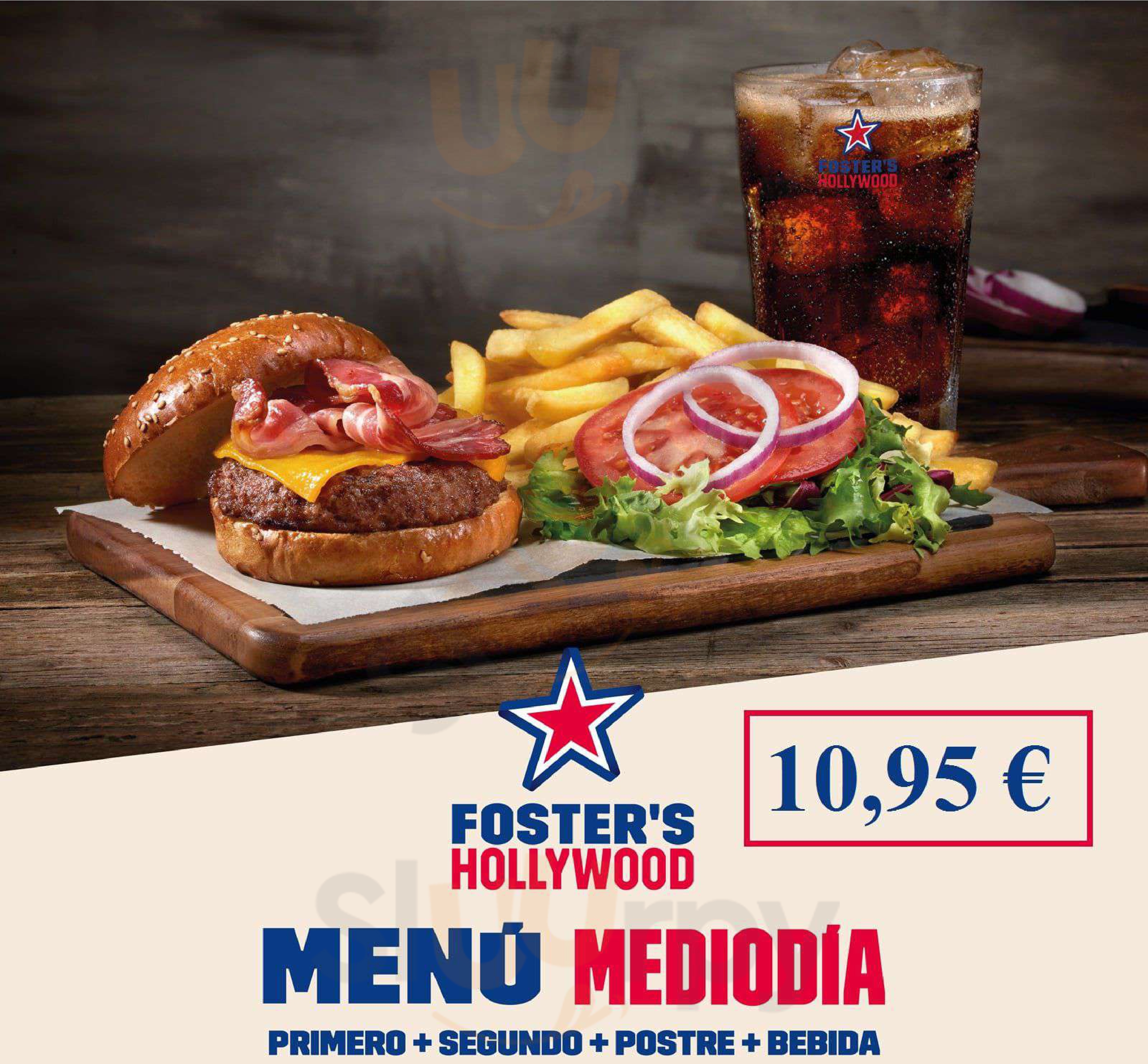 Foster's Hollywood Blanes Menu - 1