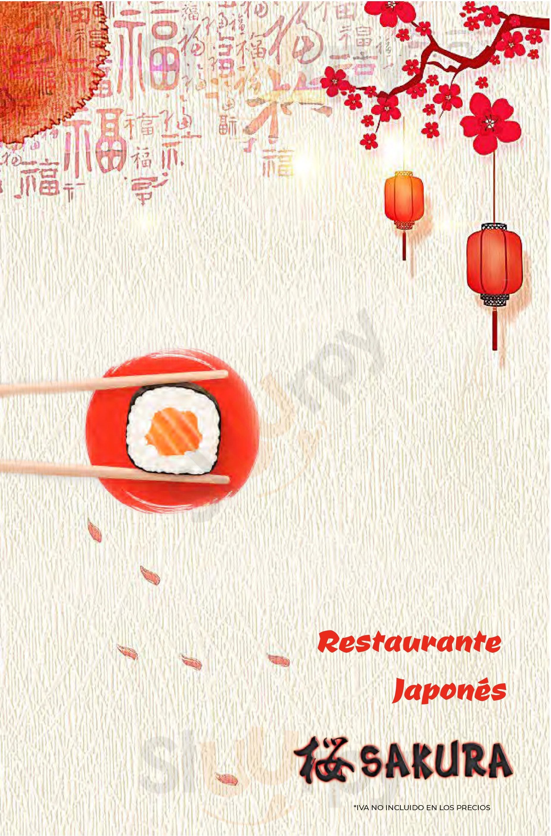 Restaurante Japonés Buffet Libre Sakura Zaragoza Menu - 1