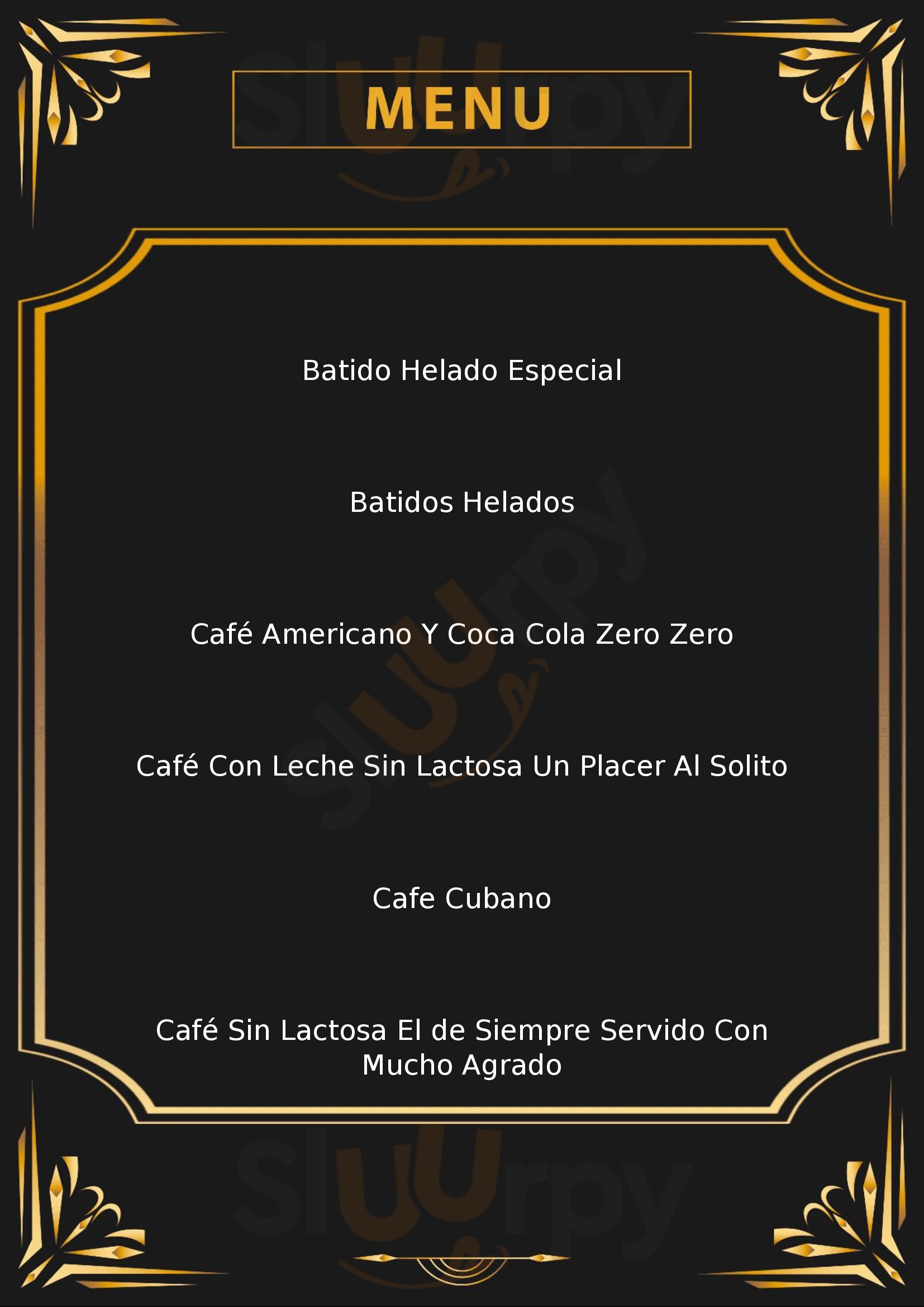 Caffe Paris Sevilla Menu - 1