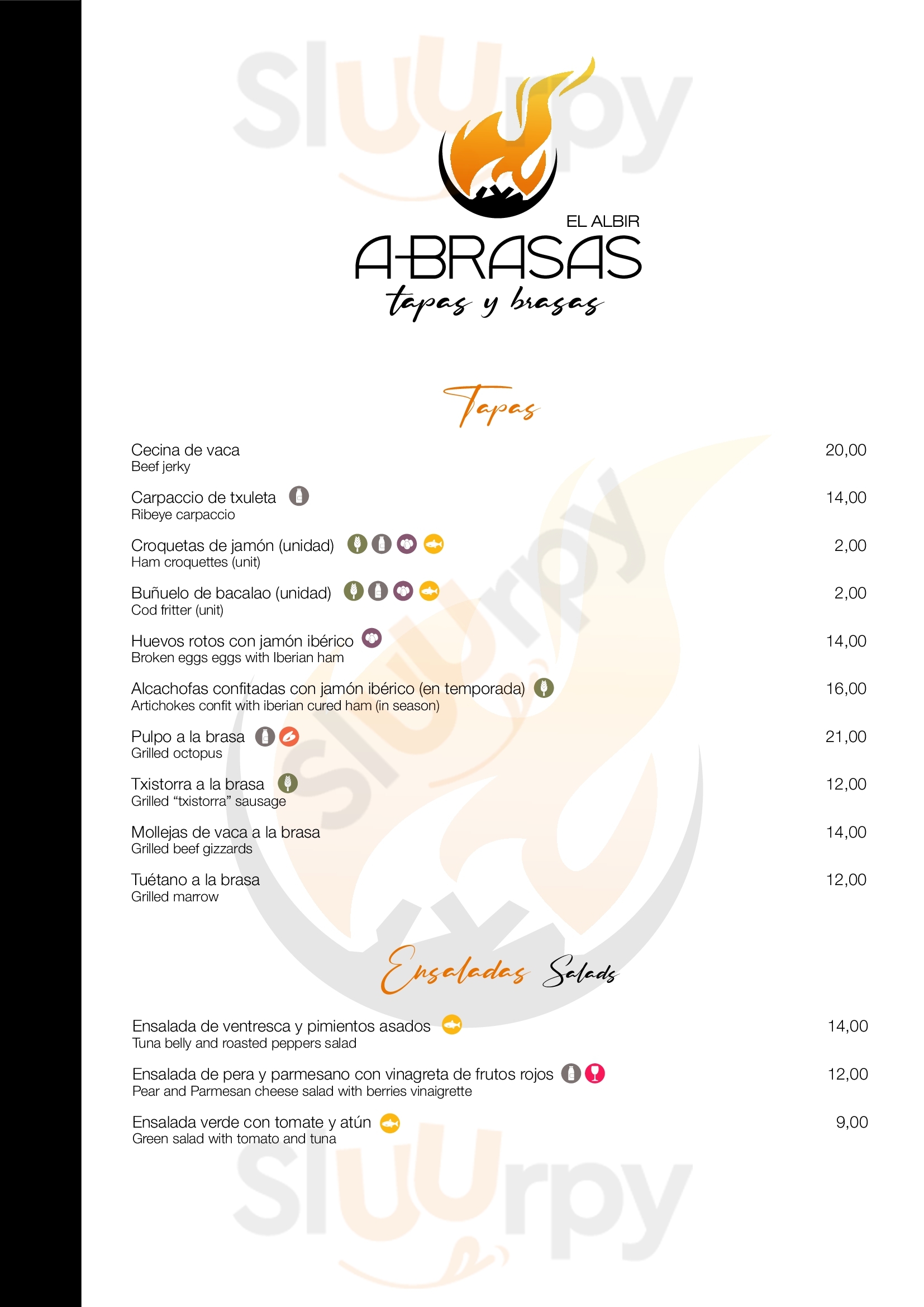 Sol Y Mar Cafe Benidorm Menu - 1