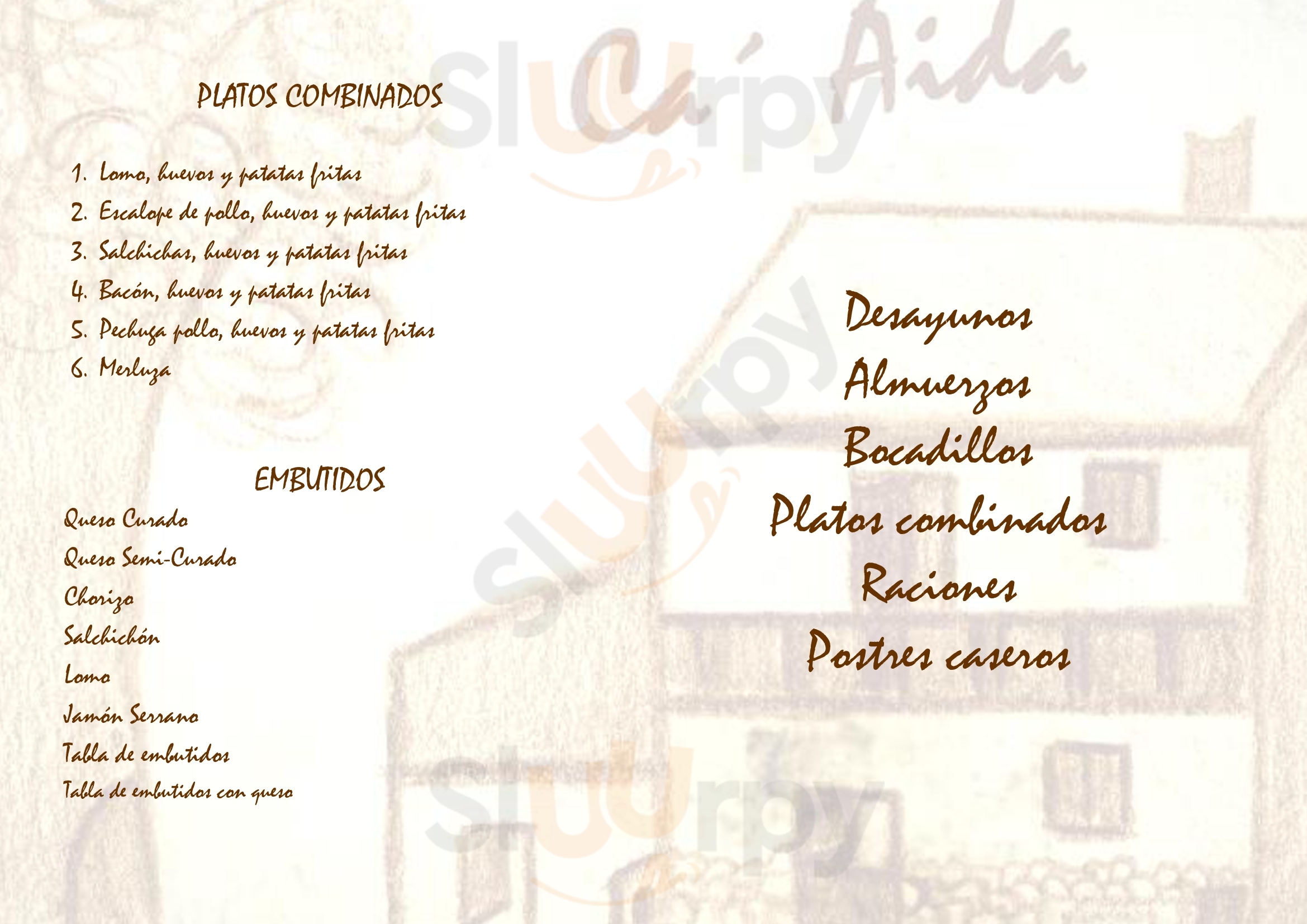 Mesón Caaida Benidorm Menu - 1