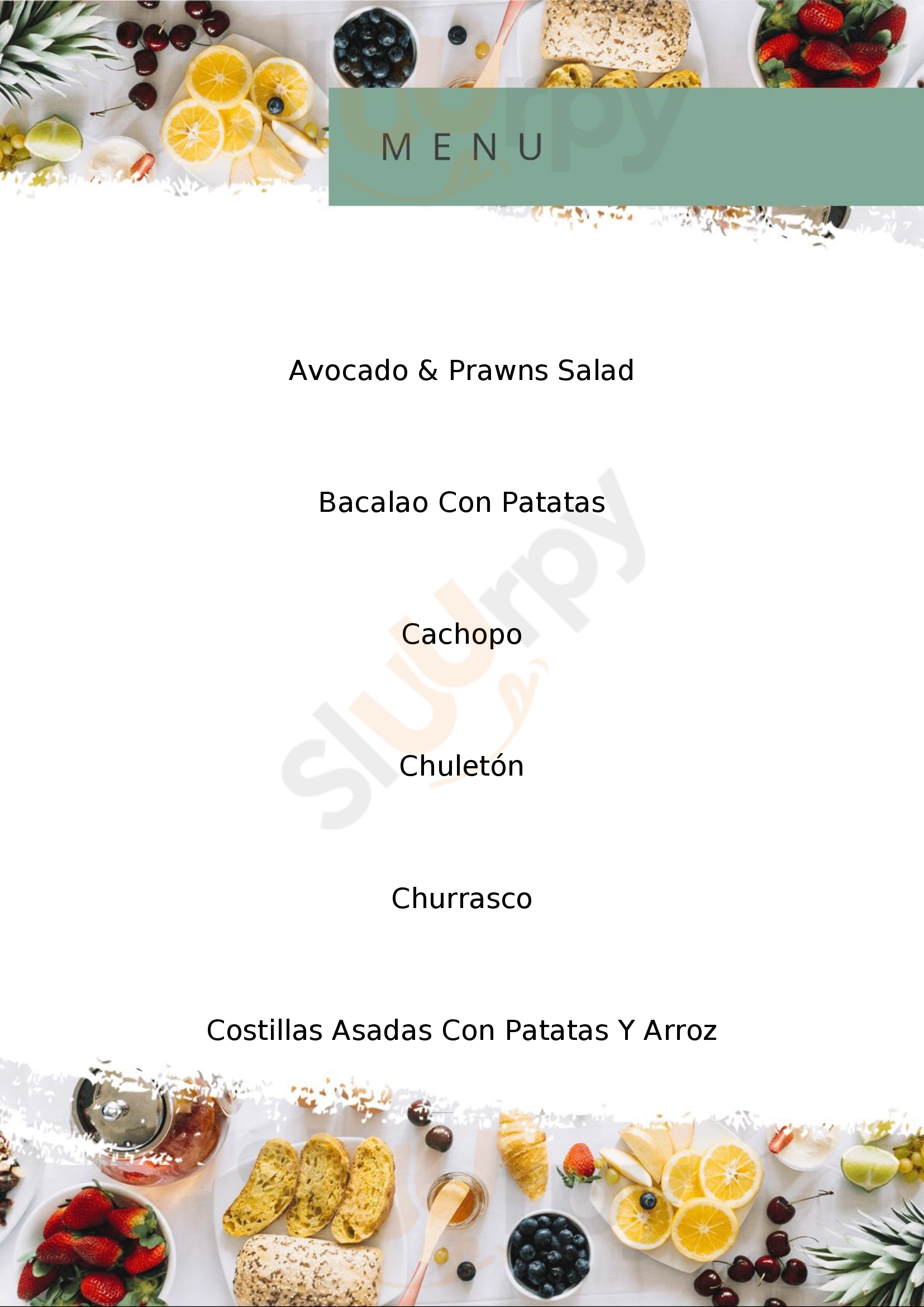 Asador Las Brasas San Luis de Sabinillas Menu - 1