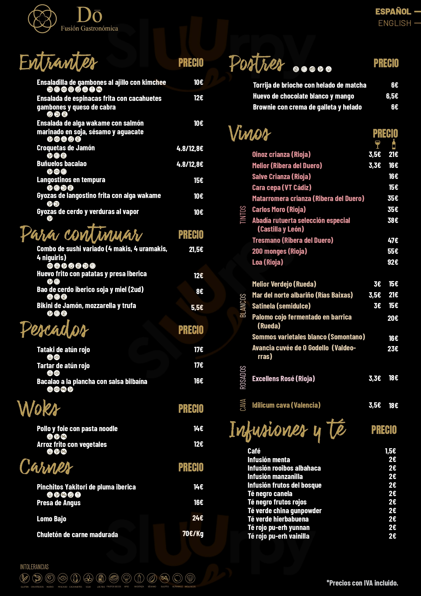 Do Fusion Restaurante Sevilla Menu - 1