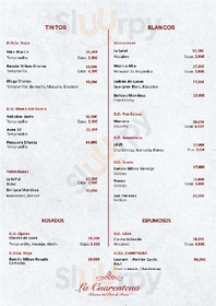 La Cuarentena menu