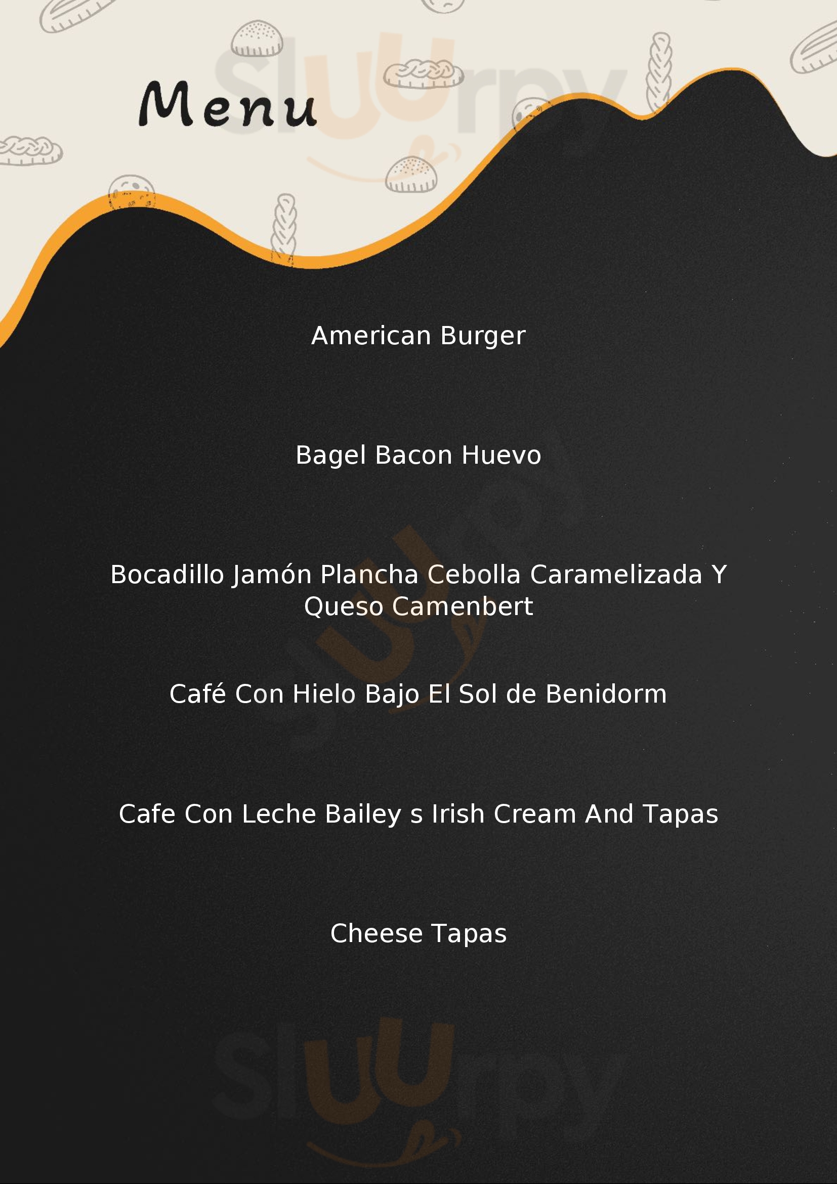 Coconut Benidorm Menu - 1