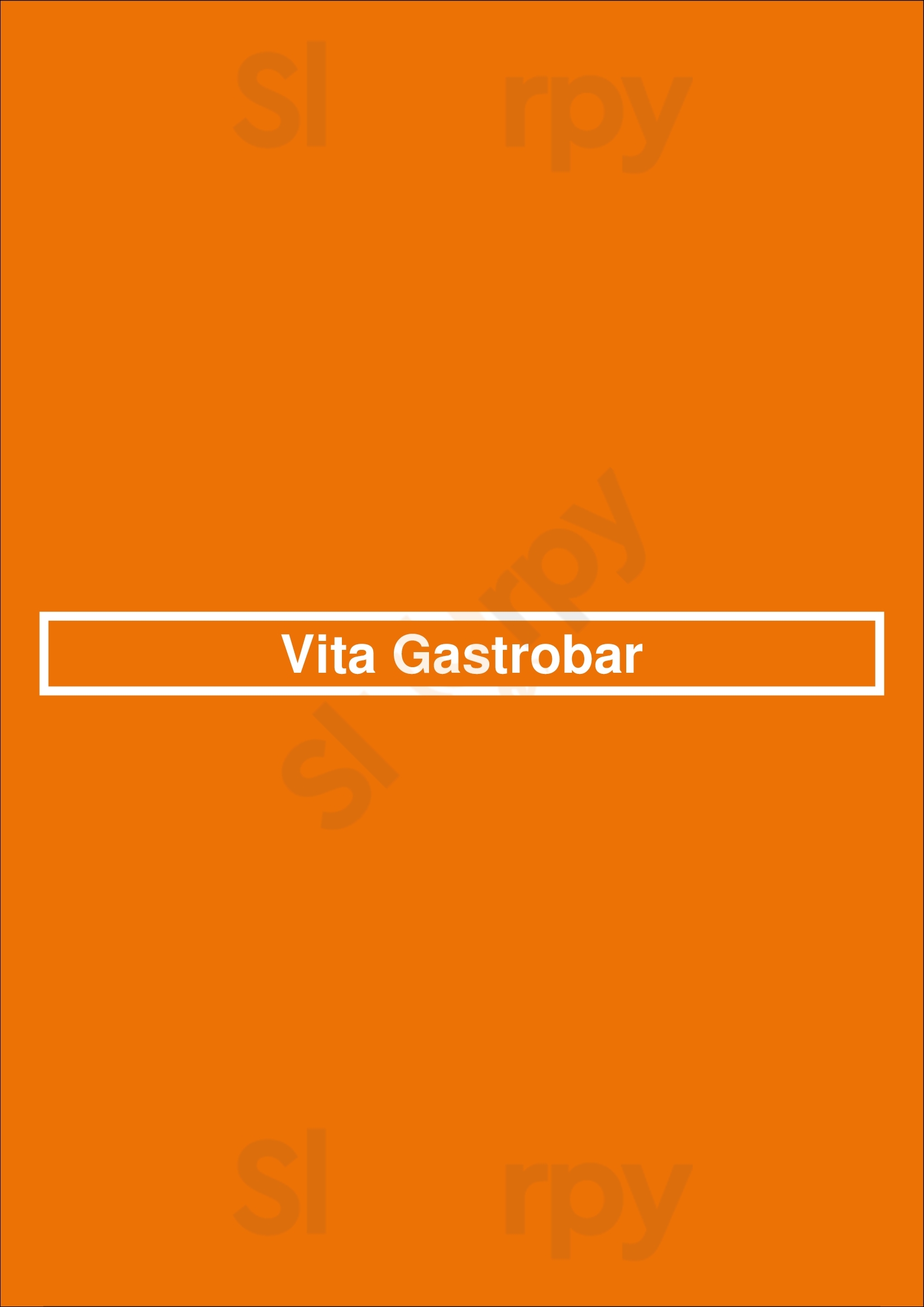 Vita Gastrobar Barcelona Menu - 1