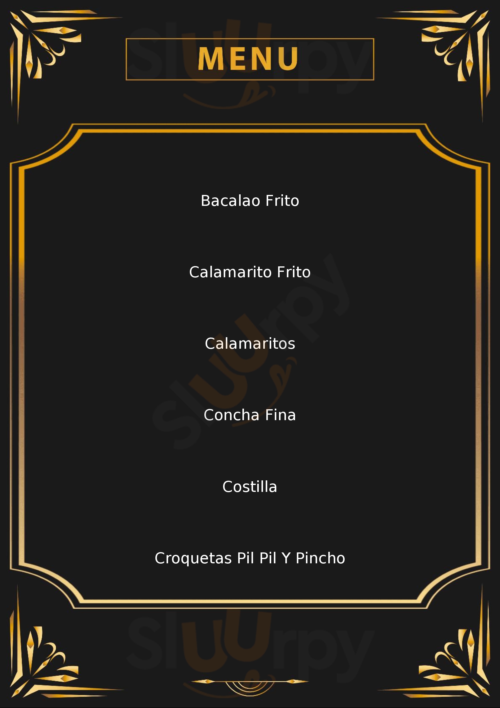 Bar Turry Nerja Menu - 1