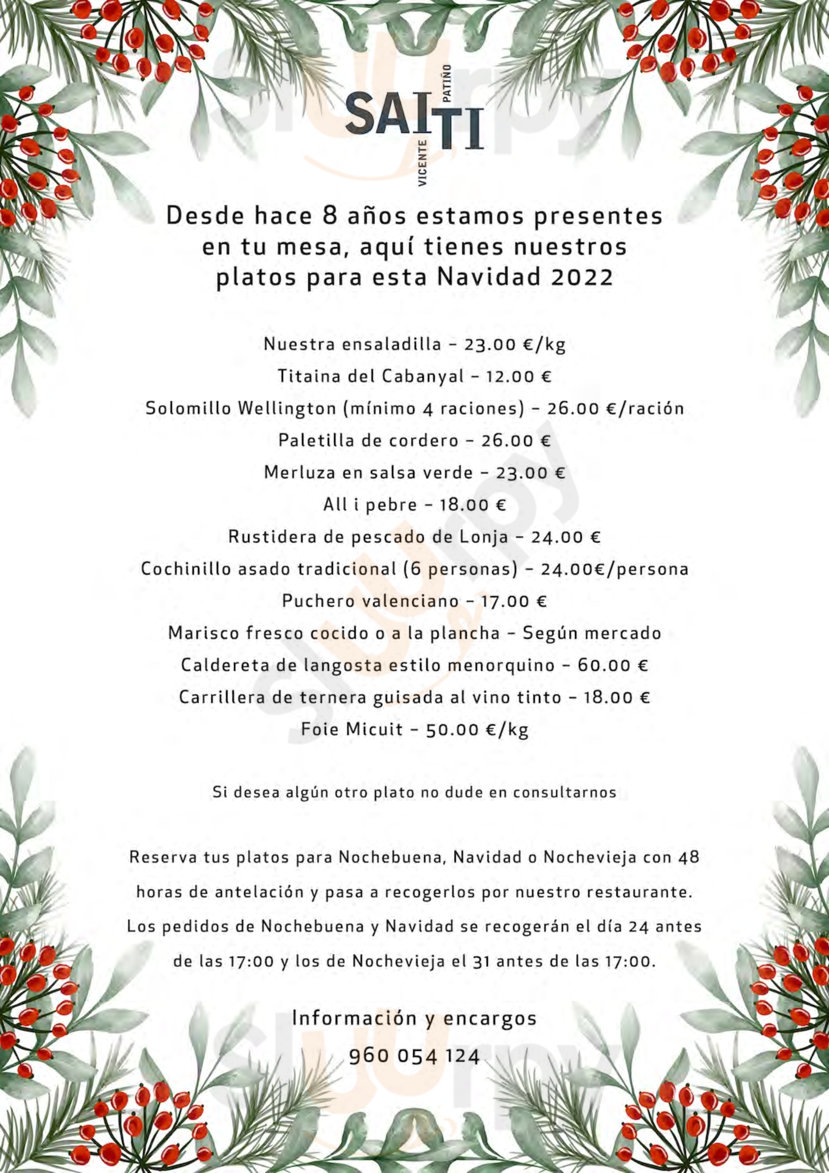 Iace Gastro Cafe Valencia Menu - 1