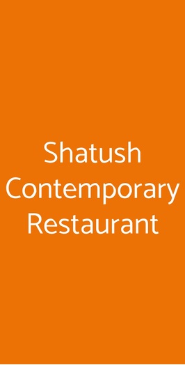 Shatush Brasserie, Courmayeur