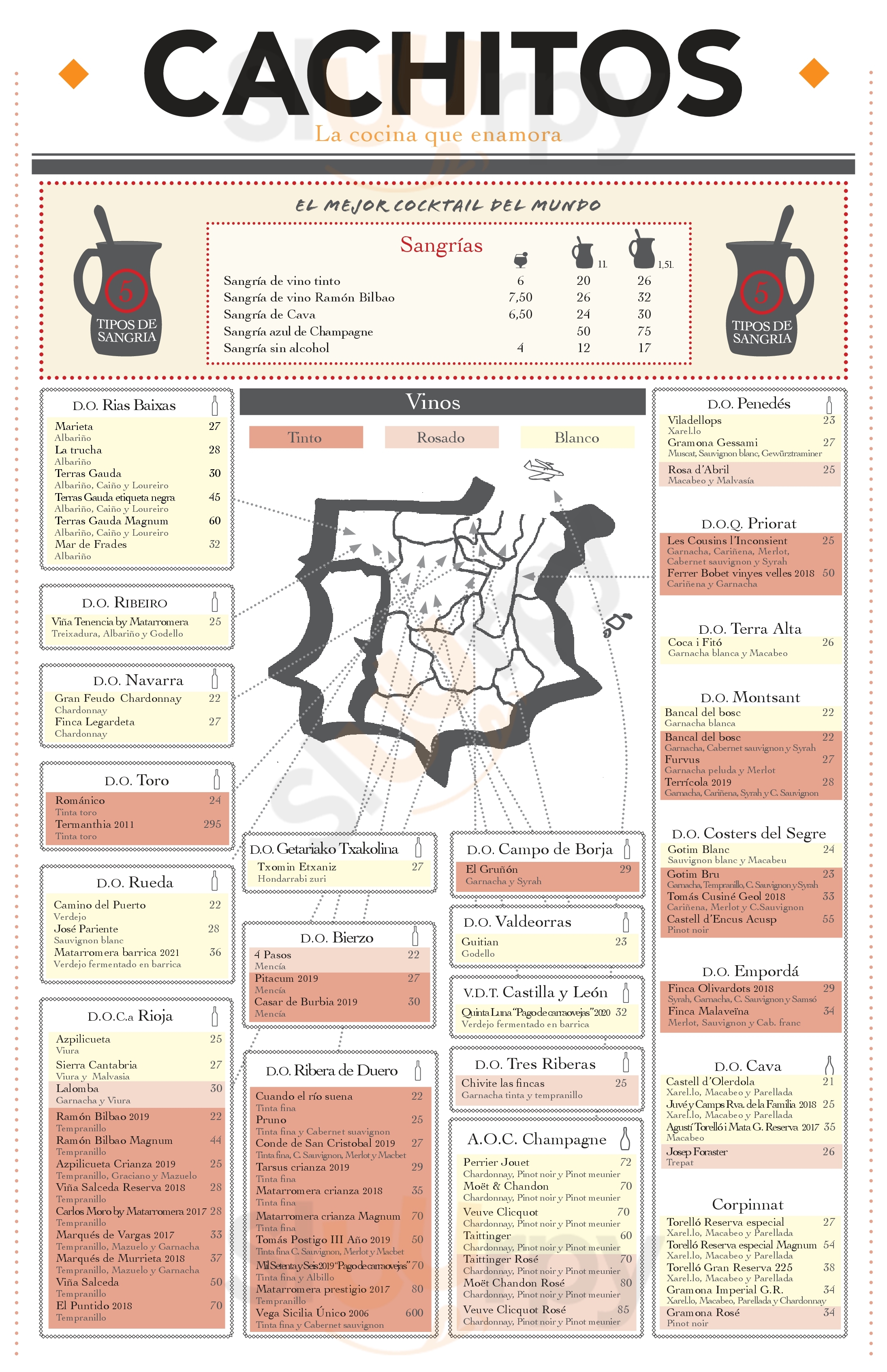 Cafe Cachitos Barcelona Menu - 1